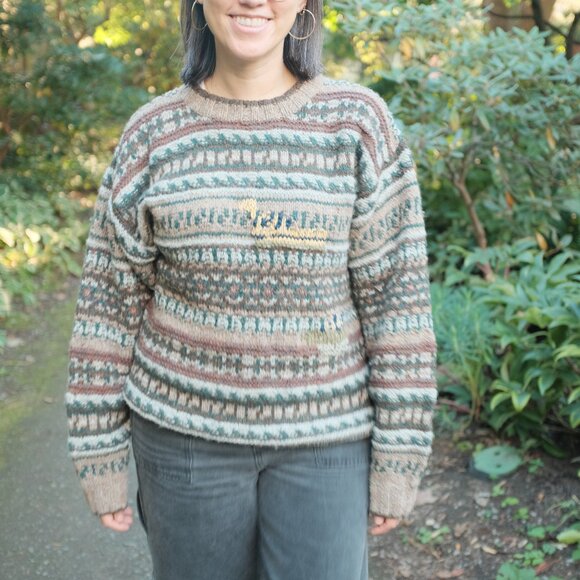 upcycled sweater - 100% wool - Picture 5 of 5